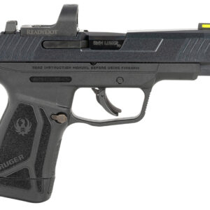Ruger 3521 Max-9 Long RD 9mm Luger 12+1 4" Black Alloy Steel Optic Ready/Serrated Slide, Black Polymer Frame