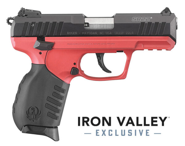 SR22 22LR 3.5" Blk Titanium Red AS TB 2/10 — view 1