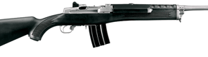 RUGER MINI-14 RANCH 5.56MM - S/S BLACK SYN W/5RND MAGAZINE