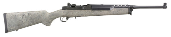 Ruger 5877 Mini-14 Tactical 5.56x45mm NATO 5+1 18.50" Barrel, Blued Alloy Steel, Exclusive Hogue Ghillie Green Stock, Optics Ready — view 1