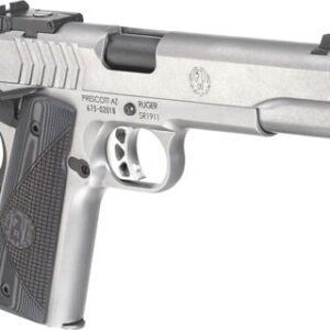 RUGER SR1911 TARGET 9MM 9-SHOT - STAINLESS G10 GRIPS — view 2