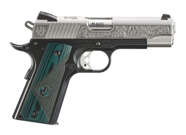 RUGER SR1911 CMDR 45ACP GREEN GRIP — view 1