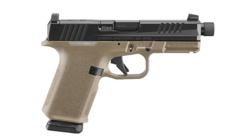 RUGER RXM 9MM LUGER 4.5" ADJ - 15-SHOT FDE GRIP THREADED BBL — view 1