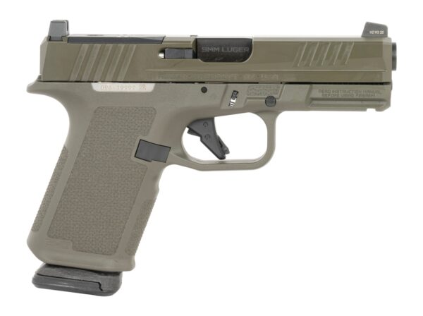 Ruger  RXM  Sports South Exclusive Compact Frame 9mm Luger 15+1 4" Black FNC Nitride Barrel, OD Green Alloy Steel Optic Ready/Serrated Slide, OD Green Polymer Frame w/Accessory Rail, Textured Grip, RM — view 1