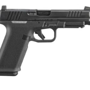 RUGER RXM 9MM LUGER 4.5" ADJ - 17-SHOT BLACK BLACK GRIP