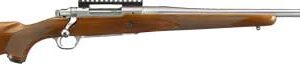 RUGER HAWKEYE HUNTER 6.5CM - STAINLESS WALNUT THREADED