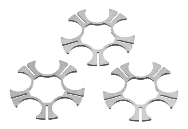 Ruger 90516 Moon Clip Full Ruger SP101 9mm Luger 5rd Stainless Steel 3 Per Pack — view 1