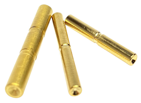 Cross Armory CRG5PSGD 3 Pin Set Dimpled Compatible w/Glock 17/19/26/34 Gen5 Gold Steel — view 1