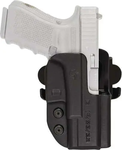 COMP-TAC INTERNATIONAL OWB KYDEX MODULAR MOUNT GLOCK 19 GEN 1-4 RH BLACK — view 1