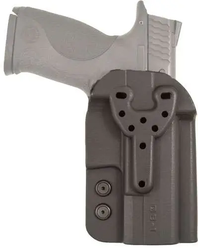 COMP-TAC QB OWB KYDEX SIZE 1 GLOCK 9/40/357 WALTHER PPQ RH BLACK — view 1
