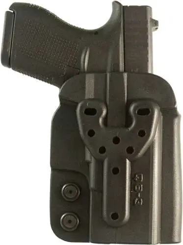COMP-TAC QB OWB KYDEX SIZE 3 GLOCK 43 SPRGFLD XDS M&P SHIELD WALTHER PPS/CCP RH BLACK — view 1