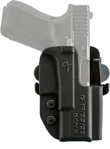 COMP-TAC INTERNATIONAL OWB KYDEX MODULAR MOUNT GLOCK 19 GEN 5 RH BLACK — view 1