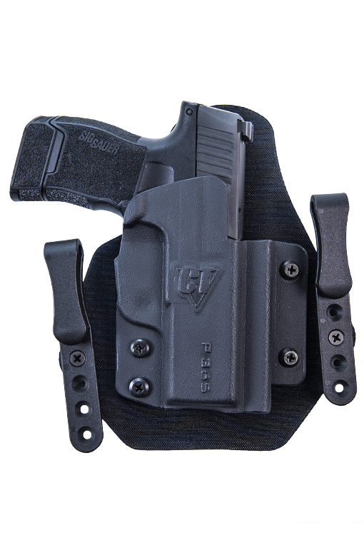COMP-TAC SPORT-TAC IWB SIG P365 LH BLACK STANDARD CLIPS — view 1