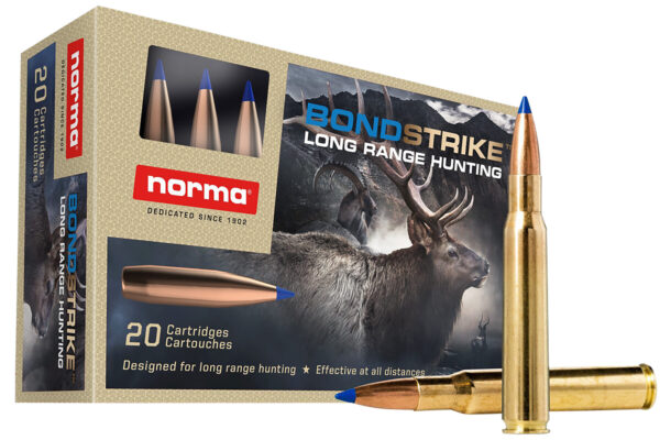 Norma Ammunition 20176422 Dedicated Hunting Bondstrike Extreme 30-06Springfield 180gr Bonded Polymer Tip 20 Per Box/10 Case — view 1