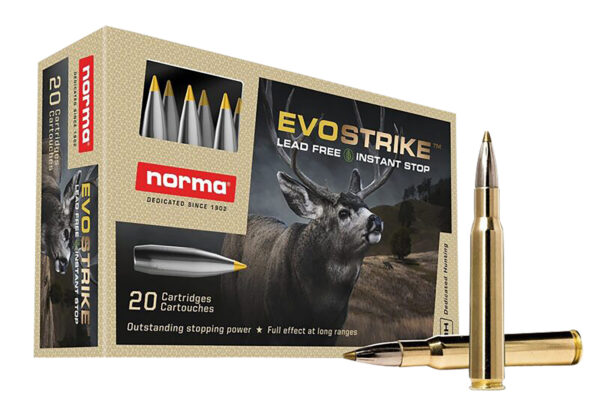 Norma Ammunition 20177342 Dedicated Hunting Evostrike 30-06Springfield 139gr Polymer Tip Boat Tail 20 Per Box/10 Case — view 1