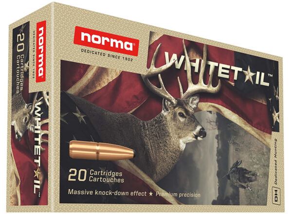 Norma Ammunition 20171502 Dedicated Hunting Whitetail 7mm-08Rem 150gr Pointed Soft Point 20 Per Box/10 Case — view 1