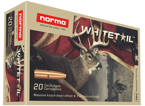 Norma Ammunition 20177392 Dedicated Hunting Whitetail 30-06Springfield 150gr Pointed Soft Point 20 Per Box/10 Case — view 1