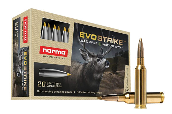 Norma Ammunition 20166482 Dedicated Hunting Evostrike 6.5Creedmoor 93gr Polymer Tip Boat Tail 20 Per Box/10 Case — view 1