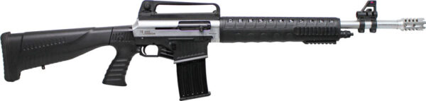 IVER JOHNSON STRYKER 12GA 3" - 20" 5RD NICKEL BLACK — view 1