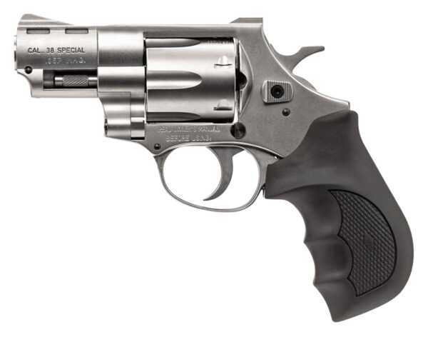 Weihrauch Guns 770127 Windicator  357 Mag 6rd Shot 2" Nickel Steel Barrel & Cylinder w/Aluminum Frame Black Rubber Grip — view 1