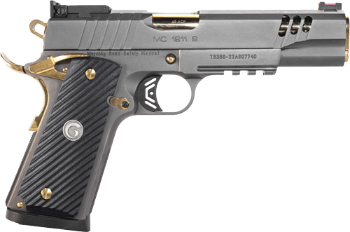 GIRSAN MC1911 NEGOTIATOR 45ACP - MATCH TITANIUM/GOLD 8RD TALO — view 1
