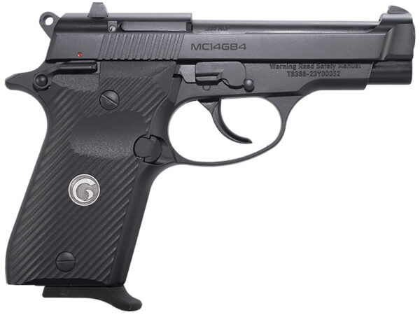 EAA GIRSAN 390825 MC14G84  380 ACP 13+1 3.80" Black Steel Barrel, Black Serrated Steel Slide, Black Aluminum Frame w/Beavertail, Black Polymer Grip — view 1