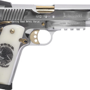 GIRSAN MC1911S LIBERADORE II - 9MM 10RD CHROME GOLD ENGRAVED — view 2