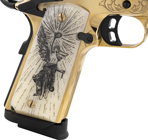 GIRSAN MC1911 DELUXE GOLD GOVT - 38 SUPER 10RD ENGRAVED — view 1