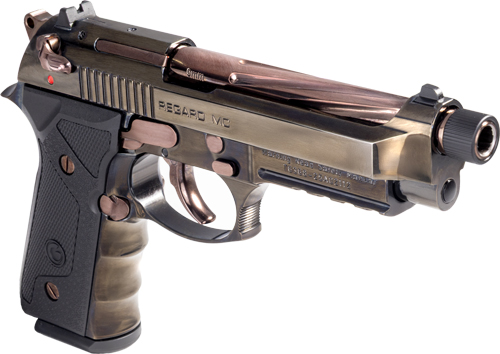 GIRSAN REGARD SMOKE ROSE 9MM - ADJ. SGT 18-SHOT THREADED TALO — view 1