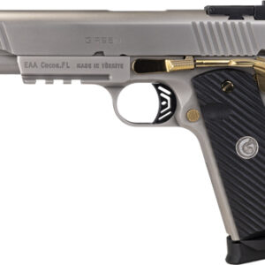GIRSAN 1911 NEGOTIATOR TALO - 38 SUPER 5" 9RD TITANIUM/GOLD — view 2