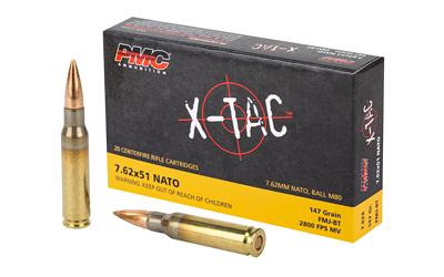 PMC XTAC 762NATO 147GR FMJ BT 20/500 — view 1