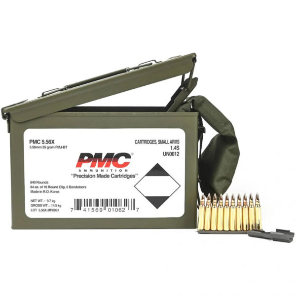 5.56X 55Gr. FMJ W bandoleer — view 1