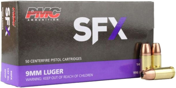 PMC 9MM 147GR SFX HP 50RD — view 1