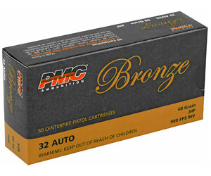 PMC BRNZ 32ACP 60GR JHP 50/1000 — view 2