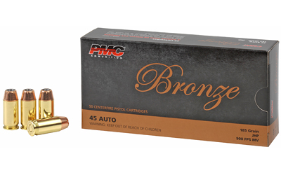 PMC BRNZ 45ACP 185GR JHP 50/1000 — view 1