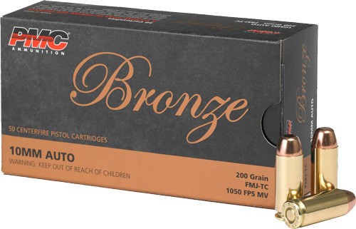 PMC 10MM 200GR FMJ-TC - 50RD 20BX/CS — view 1
