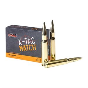 X-TAC MATCH 50 BMG 740GR SOLID BRASS 10/BOX