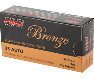 PMC BRNZ 25ACP 50GR FMJ 50/1000 — view 3