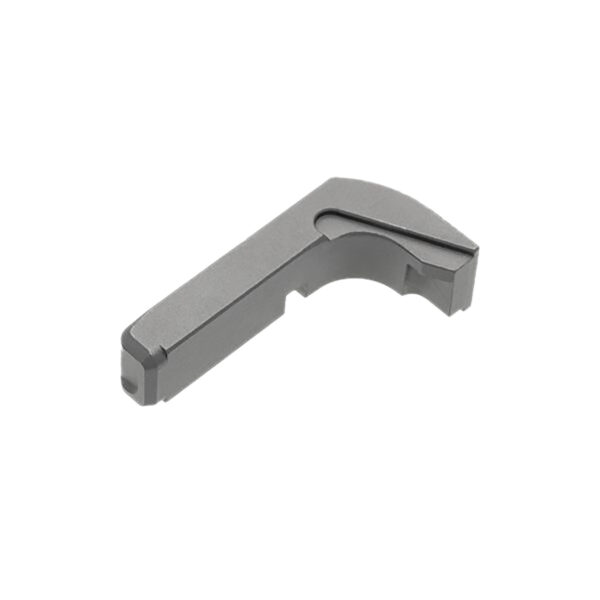 Tyrant CNC TDG3EMRGEXG  Extended Magazine Release Glock Gen3 Grey Aluminum — view 1