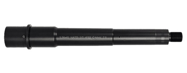 Lead & Steel Llc LS556MED-PIST-7.5 AR9  5.56NATO Government Profile Black Nitride Chrome Moly Vanadium — view 1