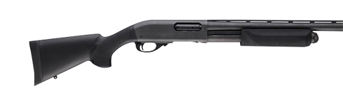 Hogue 08732 OverMolded Combo Kit Black Synthetic with Forend & 12" LOP for Remington 870 — view 1