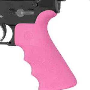 HOGUE AR-15 BEAVERTAIL GRIP - W/FINGER GROOVES PINK — view 2