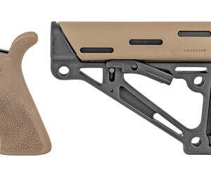 HOGUE AR15 KIT GRP/STCK MIL SPEC FDE