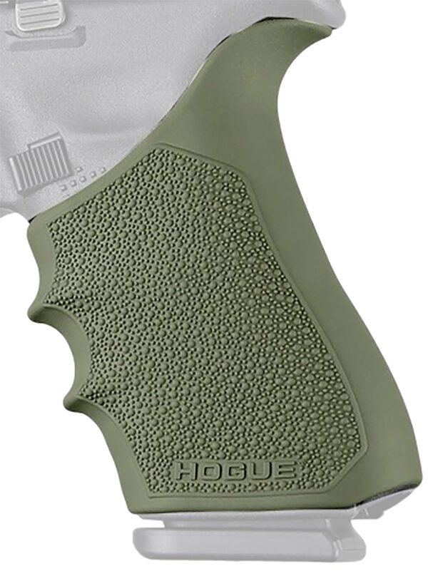 Hogue 17021 Grip Sleeve Handall Beavertail OD Green Rubber — view 1