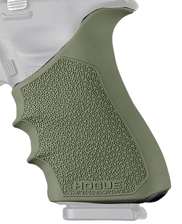 Hogue 17031 Grip Sleeve Handall Beavertail OD Green Rubber — view 1