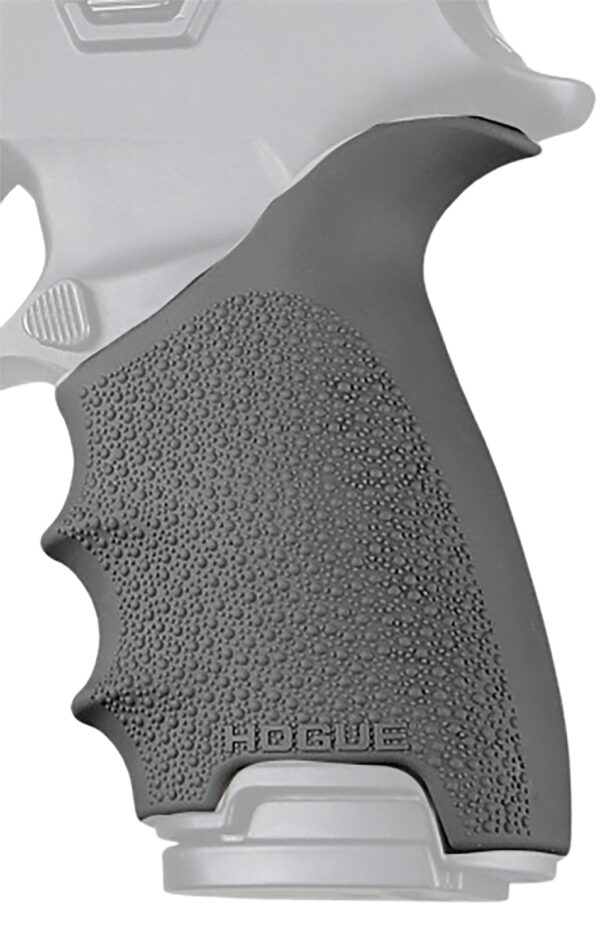 Hogue 17602 Grip Sleeve Handall Beavertail Slate Gray Rubber Fits Sig Sauer P320 Full Size — view 1