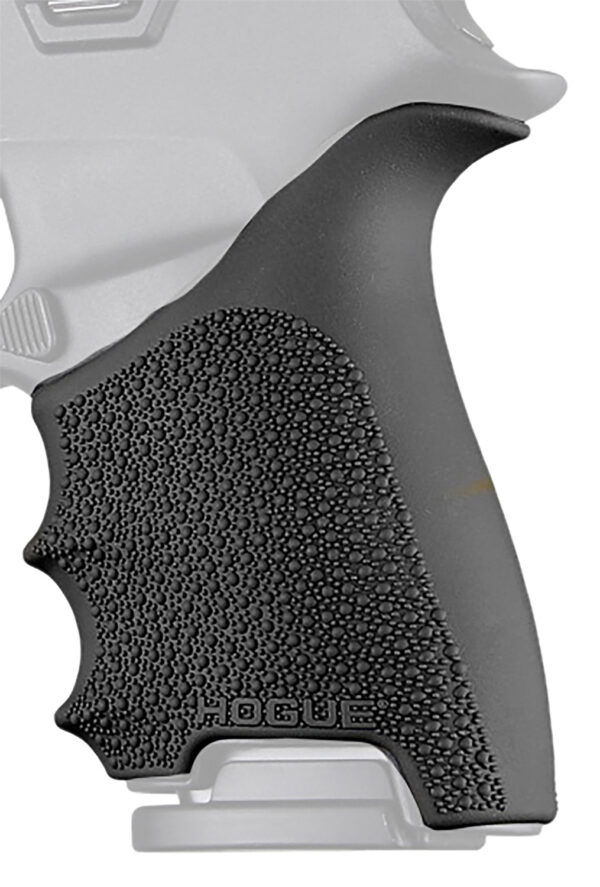 Hogue 17610 Grip Sleeve Handall Beavertail Black Rubber Fits Sig Sauer P320 Compact — view 1