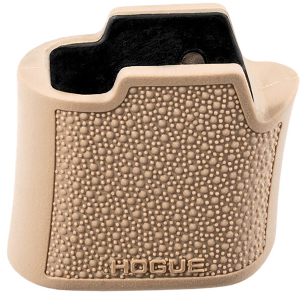 Hogue 18043 OverMolded Extension Base Pad Cobblestone Fits Sig Sauer P365 15rd FDE Rubber — view 1