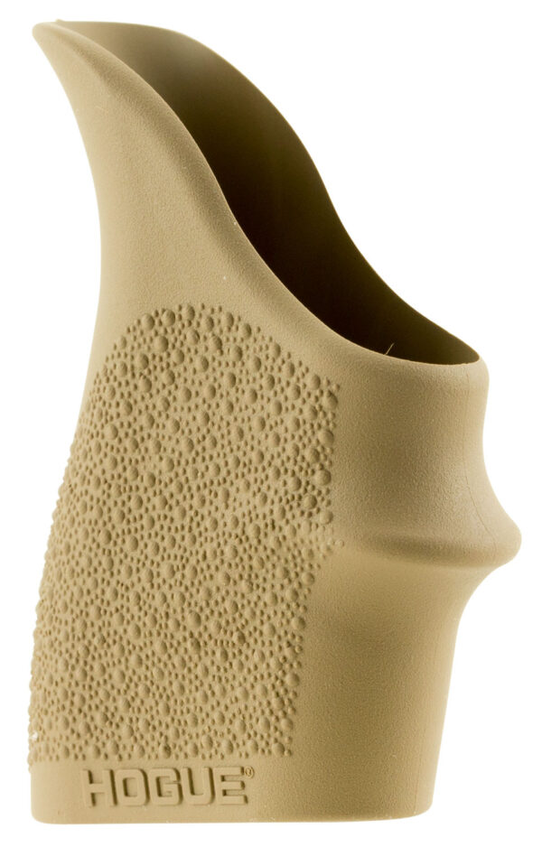 Hogue 18403 HandAll Beavertail Grip Sleeve Textured Flat Dark Earth Rubber for Glock 26, S&W M&P Shield, Ruger LC9 — view 1