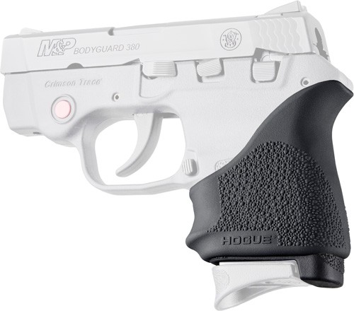 HOGUE HANDALL BEAVERTAIL GRIP - SLEEVE S&W BODYGAURD .380 BLK — view 1
